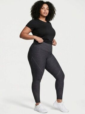 Victoria's Secret Charcoal Gray High-Waist Seamless Leggings